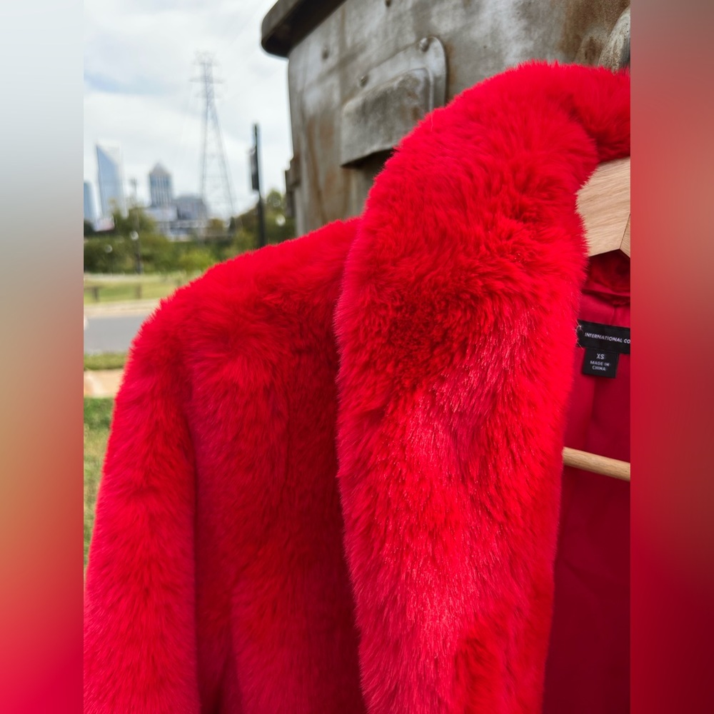 I.N.C. Internal Concepts Faux Fur Coat